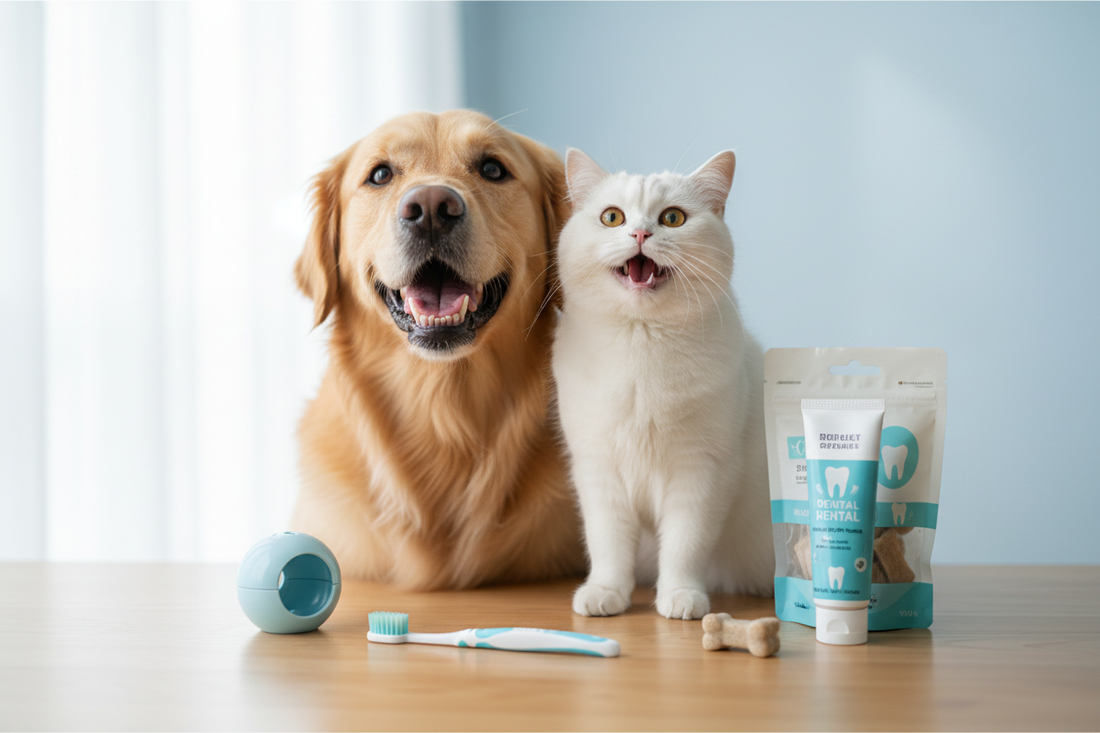 Pet Dental Health 101: How to Keep Your Dog & Cat's Teeth Clean and Healthy