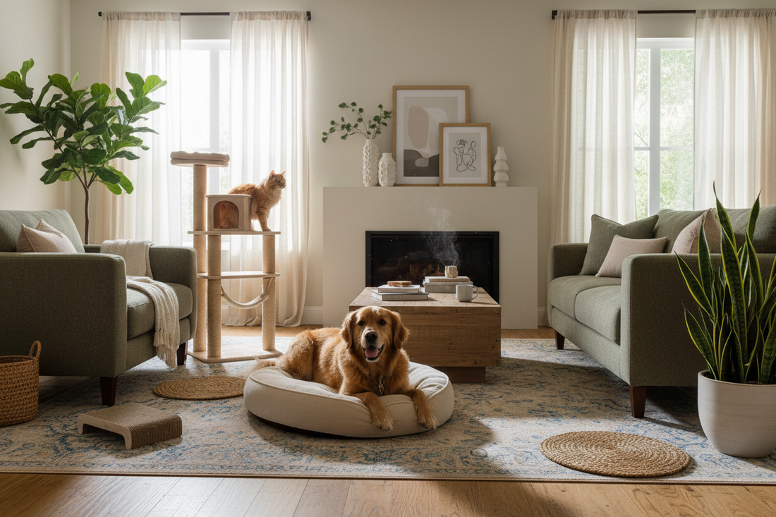 How to Create a Pet-Friendly Home: Design Tips & Must-Have Gear