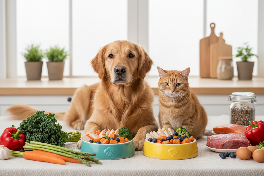 Pet Nutrition 101: How to Feed Your Dog & Cat for a Long, Healthy Life