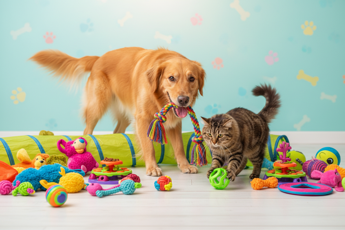The Best Toys & Play Ideas for Your Dog & Cat: Keep Them Happy & Stimulated