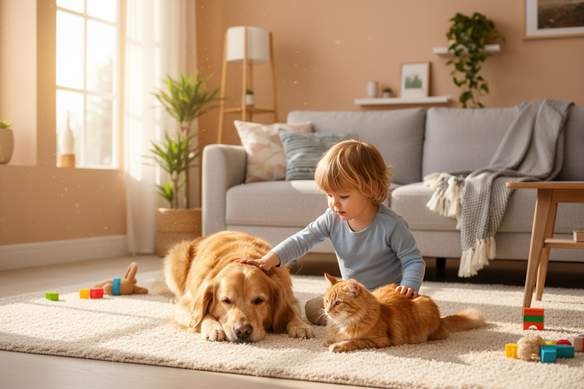 Pets & Kids: How to Build a Safe, Loving Relationship Between Your Children and Pets