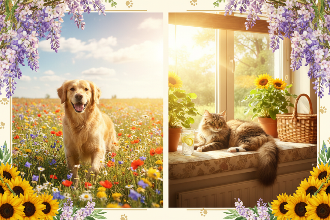 Spring & Summer Pet Care Guide: Keep Your Dog & Cat Safe, Cool & Happy All Season Long