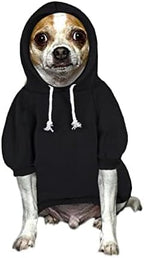 Blank Dog Sweatshirt Pet Hoodie for Puppy Small Dogs Doggie Clothes S