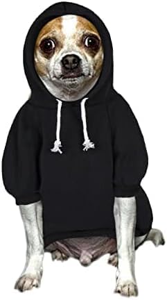 Blank Dog Sweatshirt Pet Hoodie for Puppy Small Dogs Doggie Clothes S