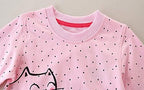 Bumeex Toddler Girl Sweatshirt Clothes Outfit,Cotton Crewneck Christmas Clothing