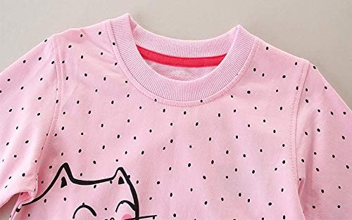 Bumeex Toddler Girl Sweatshirt Clothes Outfit,Cotton Crewneck Christmas Clothing