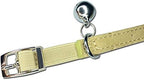 CHUKCHI Heart Bling Cat Collar with Safety Belt and Bell 8-11 Inches