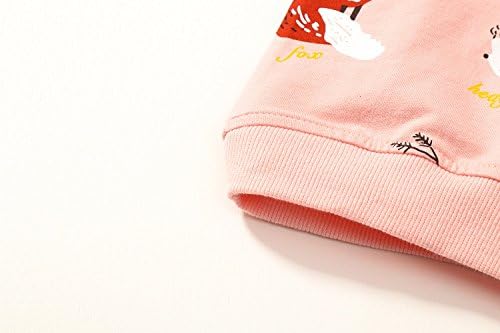 Bumeex Toddler Girl Sweatshirt Clothes Outfit,Cotton Crewneck Christmas Clothing