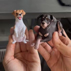 Custom Pet Portrait Cake Topper, Handcrafted Dog Cat Figurine, Personalized Pet Wedding Cake Decoration Keepsake