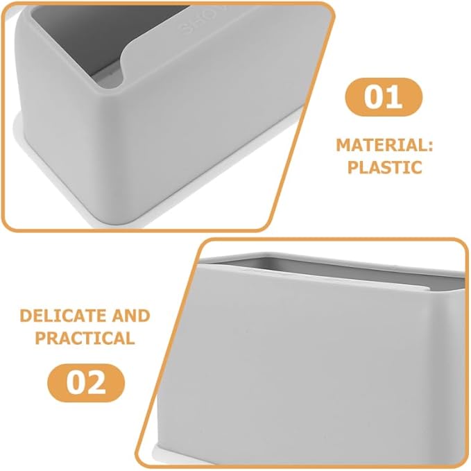 POPETPOP Durable Cat Litter Scoop Holder- Universal Litter Scooper Stand for Easy Cleaning and Storage, Plastic Cat Litter Scoop Stand for Cat Litter Box Accessories
