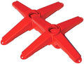 J&J Dog Supplies Agility Pedestal Jump Base (Red, 1")