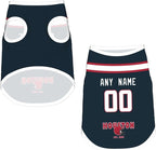 Houston Dog Clothes Jersey Pet Jersey Customized Any Name & Number S-5XL for Small Middle and Big Dogs