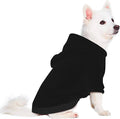 Dog Clothes for Small Dogs, Dog Hoodie Hoodies Custom Pet Puppy Sweatshirt Sweaters Ropa para Perros Pequeños Personalized Sweater Shirt,Black01, XS, Customized Gifts