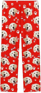 Custom Face Pajamas Pants Personalized Nightwear Bottoms for Women XS-XXL