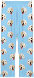 Custom Face Pajamas Pants Personalized Sleepwear Bottoms for Women XS-XXL