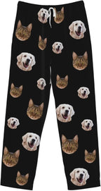 Custom Pajama Pants Personalized Pajama Bottoms With Photo Customizable Pajama For Men Women Add Your Design