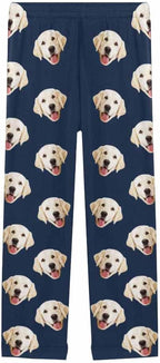 Custom Face Pajamas Pants Personalized Sleepwear Bottoms for Women XS-XXL