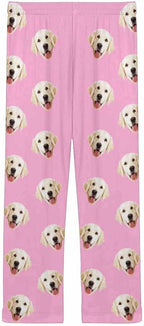 Custom Face Pajamas Pants Personalized Sleepwear Bottoms for Women XS-XXL
