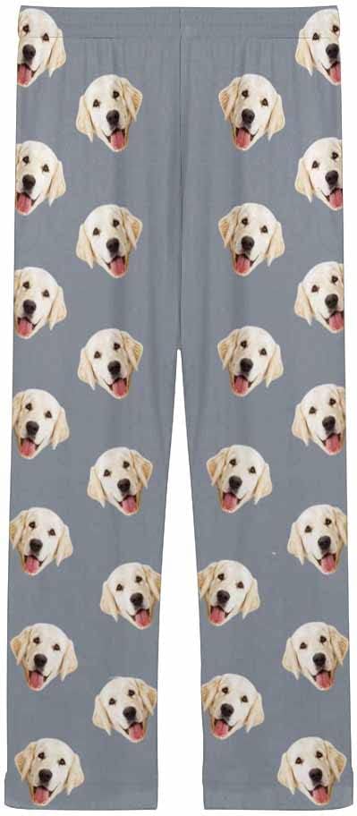 Custom Face Pajamas Pants Personalized Sleepwear Bottoms for Women XS-XXL