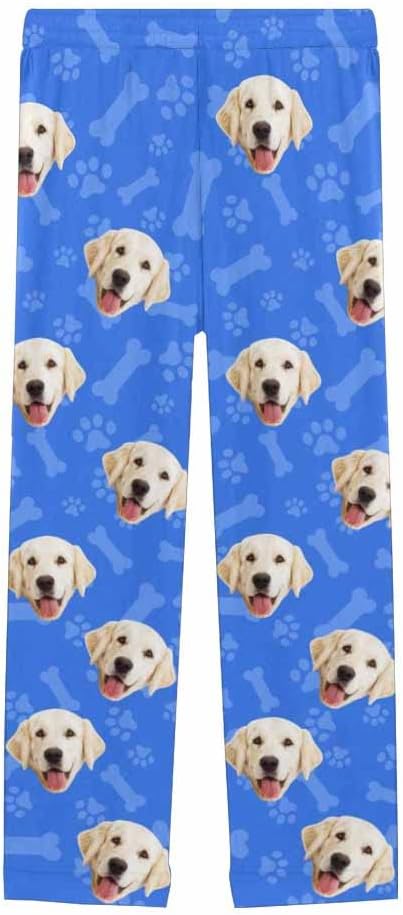 Custom Face Pajamas Pants Personalized Sleepwear Bottoms for Women XS-XXL