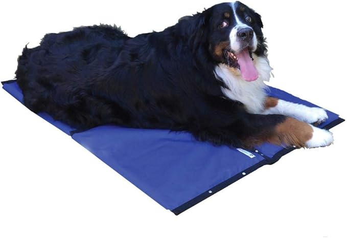 CoolerDog Hydro Cooling Mat 4 Pack for Dogs – Connectable Dog Cooling Mats & Cooling Pads for Hot Weather – Triple Layer Ice & Water Cooling System (23" x 18" Each)