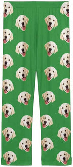 Custom Face Pajamas Pants Personalized Sleepwear Bottoms for Women XS-XXL