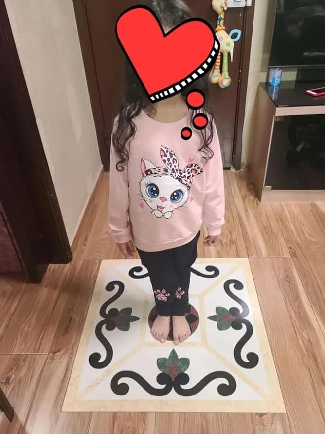 Little Girls Unicorn Outfits 2 Piece Kids Ruffle Sleeve Sweatshirt + Leggings Fall Leopard Clothing Sets 2-10 Years Old
