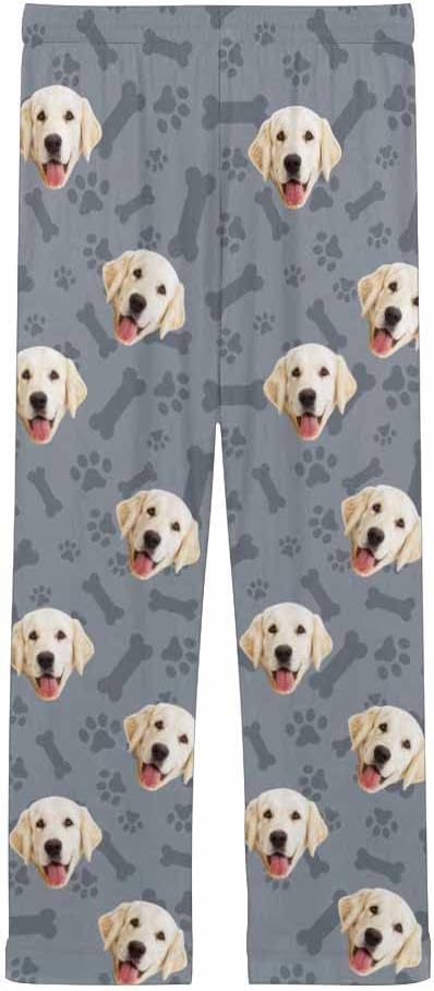 Custom Face Pajamas Pants Personalized Sleepwear Bottoms for Women XS-XXL