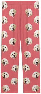 Custom Face Pajamas Pants Personalized Sleepwear Bottoms for Women XS-XXL