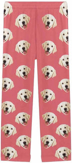 Custom Face Pajamas Pants Personalized Sleepwear Bottoms for Women XS-XXL