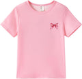 PATPAT Girls Crewneck Short Sleeve Graphic Tees Animal Print Shirts Cute Summer Outfits 5-12 Years