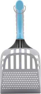 Fresh Step All in One Litter Scoop - Fast and Easy to Use Cat Litter Scooper with Deep Shovel and Ergonomic Handle Grip - 2 Pack