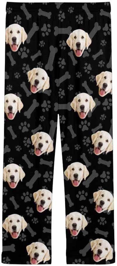 Custom Face Pajamas Pants Personalized Sleepwear Bottoms for Women XS-XXL