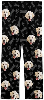 Custom Face Pajamas Pants Personalized Sleepwear Bottoms for Women XS-XXL