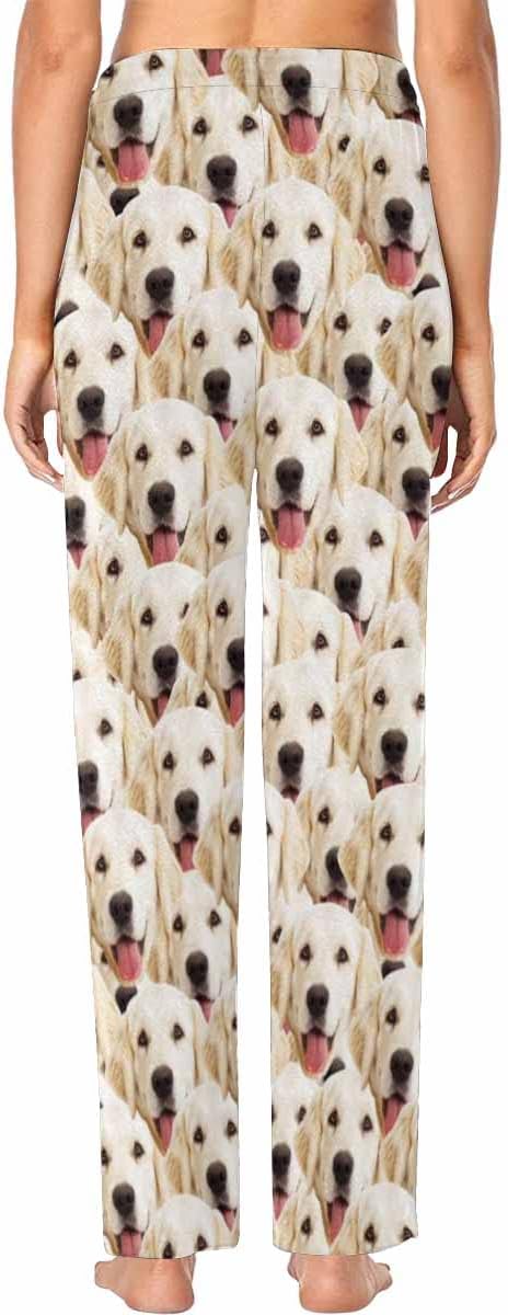 Custom Face Pajamas Pants Personalized Sleepwear Bottoms for Women XS-XXL