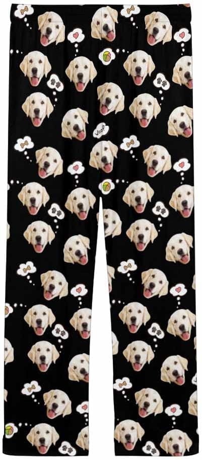 Custom Face Pajamas Pants Personalized Sleepwear Bottoms for Women XS-XXL