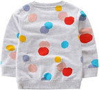 Bumeex Toddler Girl Sweatshirt Clothes Outfit,Cotton Crewneck Christmas Clothing