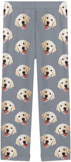 Custom Face Pajamas Pants Personalized Sleepwear Bottoms for Women XS-XXL