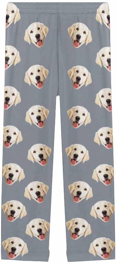 Custom Face Pajamas Pants Personalized Sleepwear Bottoms for Women XS-XXL