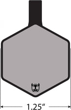 Silent Dog Tag Personalized with 5 Lines of Custom Deep Engraved Durable Soundless Silicone Pet ID Name Tag Hexagon Forest Night