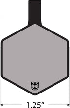 Silent Dog Tag Personalized with 5 Lines of Custom Deep Engraved Durable Soundless Silicone Pet ID Name Tag Hexagon Sunset Orange