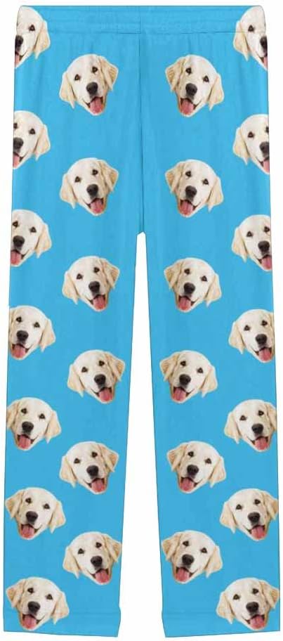 Custom Face Pajamas Pants Personalized Sleepwear Bottoms for Women XS-XXL
