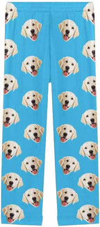 Custom Face Pajamas Pants Personalized Sleepwear Bottoms for Women XS-XXL