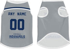 Indianapolis Custom Pet Jersey Dog Clothes Jersey Various Sizes Customized Any Name & Number for Small & Middle and Big Dogs
