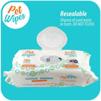 Txakur pet Wipes for Dogs and Cats Hypoallergenic Natural Products for Cleansing from Nose to Tail 100 Count 8x7in Wipes Perfect for Grooming and Cleaning Made in The USA Fragance-Free