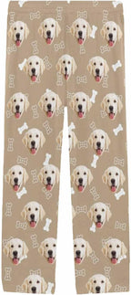 MyPupSocks Customized Face Pajamas Pants Photo Pajama Bottoms for Men S-XXL