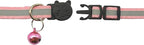 14 Pack Breakaway Cat Collar with Bell, Reflective Kitten Collar for Girl Boy Cats, Safety Buckle Adjustable 7.5-12.5 Inch, 0.4 Inch Width Lightweight, Pet Gifts (Multi-Colored)