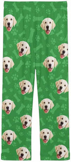 Custom Face Pajamas Pants Personalized Sleepwear Bottoms for Women XS-XXL