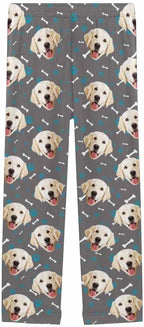 Custom Face Pajamas Pants Personalized Sleepwear Bottoms for Women XS-XXL