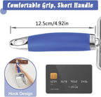 Cat Litter Scoop -Stainless Steel Metal Cat Litter Scoop-Sturdy Mesh Scooper - Mesh Shovel-Easy to Clean - Suitable for Cat Litter Box -Navy Blue